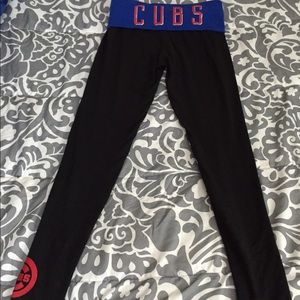 Victoria's Secret Chicago Cubs XS leggings